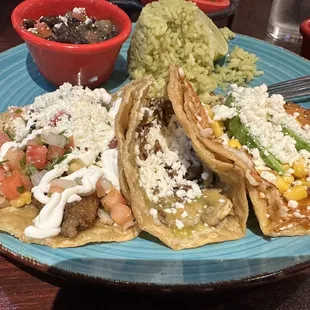 3 THREE TACO PLATTER