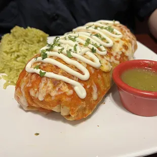 Salsa Style Chimichanga