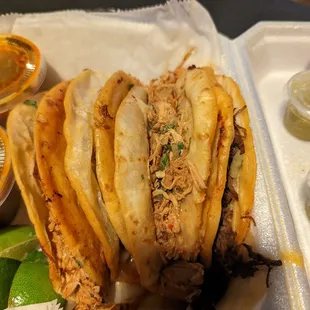 Chicken Birria taco