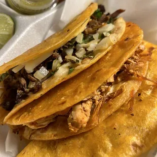 Food: Beef &amp; Chicken Birria Tacos