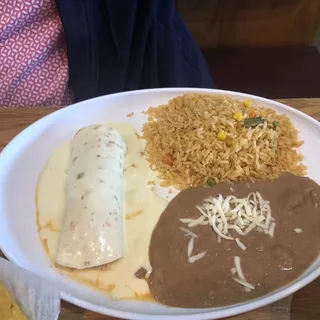 #1. Platter (Burrito)