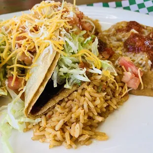 Super 2 Tacos Plate