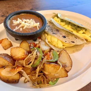 Breakfast Tacos Plate