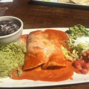 Shrimp Enchiladas