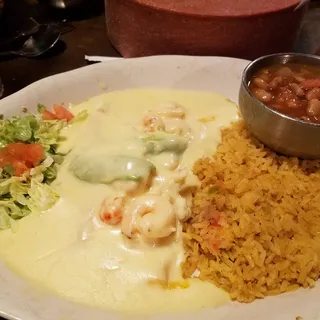 Seafood Enchilada