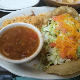 Puffy Taco Plate