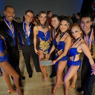 1st Place Salsamania World Champions Team Division