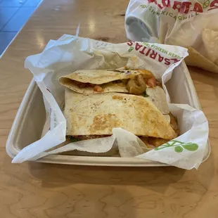Shrimp Quesadilla