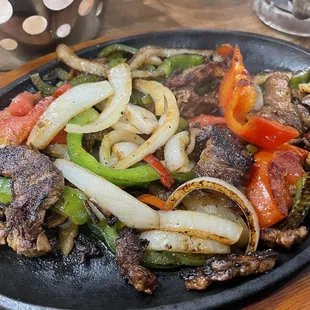 Steak Fajitas