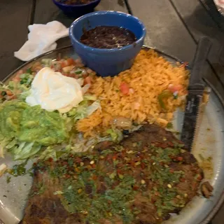 Arrachera Plato