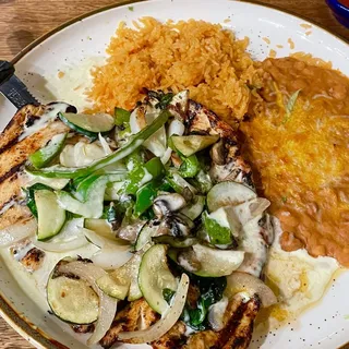 Pollo Santa Fe Plato