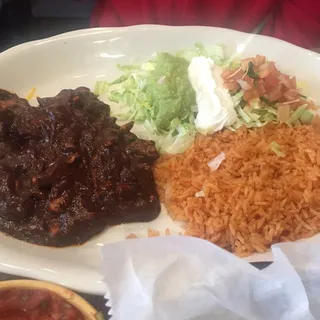 Mexican Mole Plato