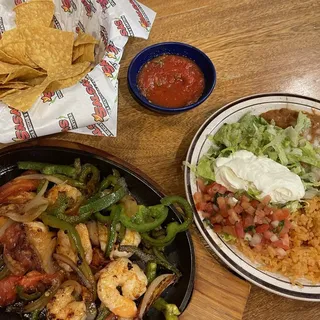 Shrimp Fajitas