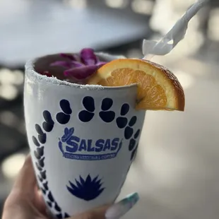 Casarita margarita salt rim