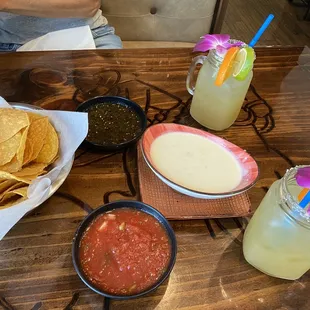 Margs and queso