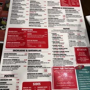 menu, sushi and sashimi