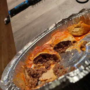 No difference in a burrito or an enchilada. Guess they are both tortilla with just meat in it. Never coming here and wont recommend