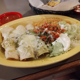 Enchiladas Verdes