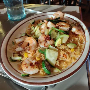 Shrimp and rice