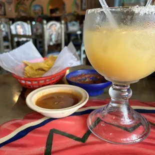 El Presidente Margarita, Salsa and Chips