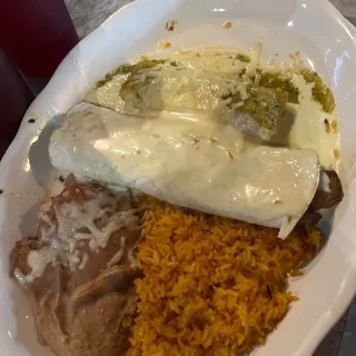 Create Your Own 2 Items Salsa's Combo Dinner