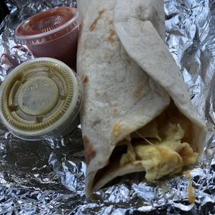 Potato Egg &amp; Cheese Taco