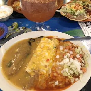 #2 with a michelada.