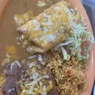 8521 Canlt help but to keep getting my main dindin dish Steak Chimichanga! Its That freaken Addictive! The steaks outta this world tasty!