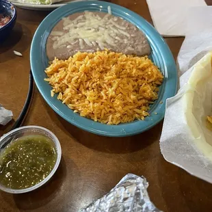 Rice beans were tasty.