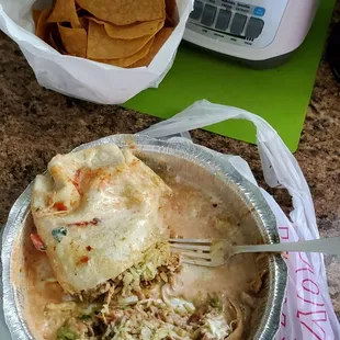 Rockin' Pollo  Burrito Loco!