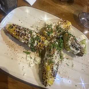 Mexican street corn. So delicious