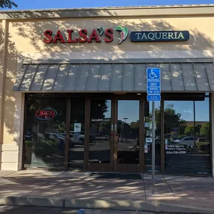 Store front.