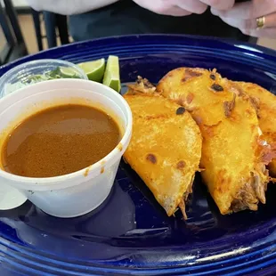 Birria combo spread