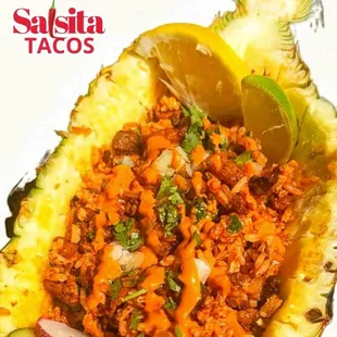 Pina Boats - filled with everything at your event.