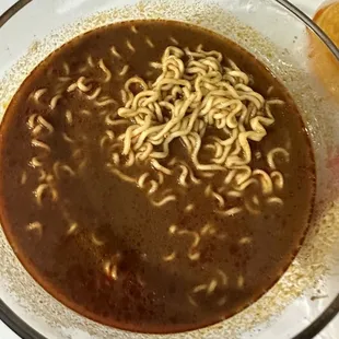 Birria Ramen with no meat just broth