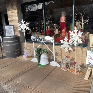 Cute outside display