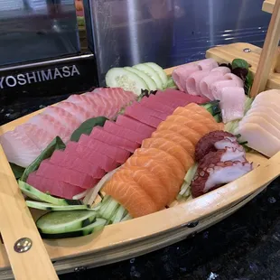 sushi, sushi and sashimi, food, sashimi