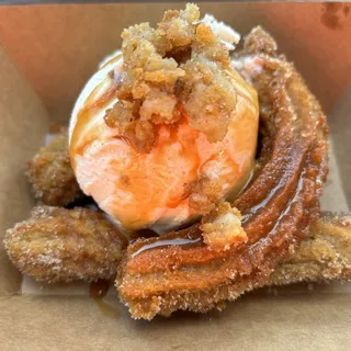 Churro Sundae