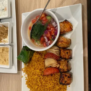 Grilled Salmon Plate