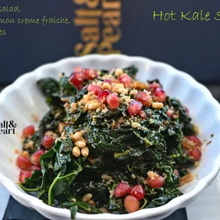Hot Kale Salad. 
 I.G = kim.d.west