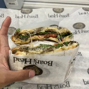 The Vegan Sandwich with cheese