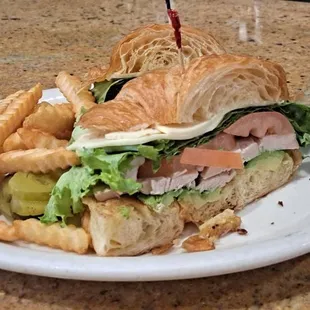 Catalina Crossaint sammich :p