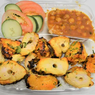  meal in a plastic container