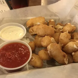 Cheese nuggets are absolutely fantastic, must try!