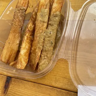 Yuca con Crema de Rocoto