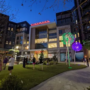 Park outside the ice cream spot