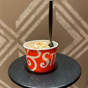 Sea Salt w/ Caramel Ribbons (kids scoop)