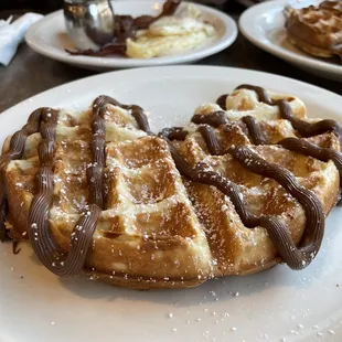 Classic Nutella Waffle