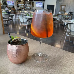 Salt &amp; Sugar spritz and Ron mule