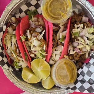 Chicken and carne